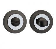 FGWCTT-GMG - Fortessa Gotham Round Bathroom Turn & Release (Gun Metal Grey/Polished Chrome)