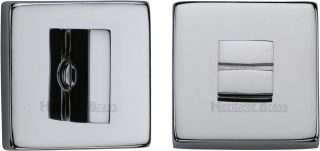 SQ4035-PC Heritage Brass Square Thumbturn & Emergency Release Polished Chrome Finish