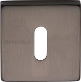 SQ5002-MB Heritage Brass Square Key Escutcheon Matt Bronze Finish