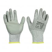 TIMCO - Medium Cut Gloves - PU Coated HPPE Fibre with Glass Fibre