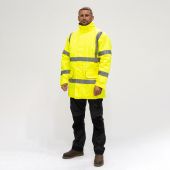 TIMCO - Hi-Visibility Parka Jacket - Yellow