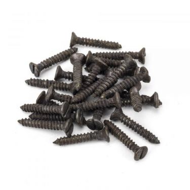 Click Here To Enlarge This Photo Of From the Anvil Beeswax Countersunk Slotted Screws (25)
