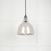 49511 From The Anvil Hammered Nickel Brindley Pendant