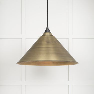 Click Here To Enlarge This Photo Of 49499 From The Anvil Aged Brass Hockley Pendant Aged Brass