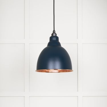 Click Here To Enlarge This Photo Of 49500SDU From The Anvil Smooth Copper Brindley Pendant in Dusk Smooth Copper
