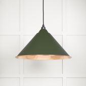 49503SH From The Anvil Smooth Copper Hockley Pendant in Heath Smooth Copper
