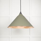 49503STU From The Anvil Smooth Copper Hockley Pendant in Tump Smooth Copper