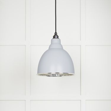 Click Here To Enlarge This Photo Of 49504BI From The Anvil Smooth Nickel Brindley Pendant in Birch Smooth Nickel