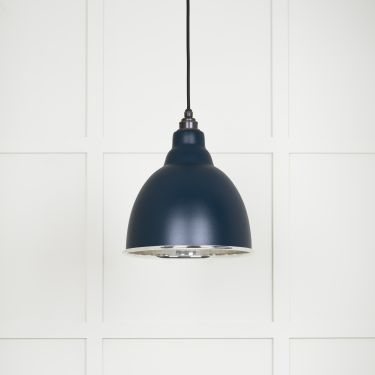 Click Here To Enlarge This Photo Of 49504DU From The Anvil Smooth Nickel Brindley Pendant in Dusk Smooth Nickel