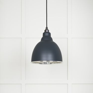 Click Here To Enlarge This Photo Of 49504SO From The Anvil Smooth Nickel Brindley Pendant in Soot Smooth Nickel