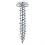 TIMCO Twin-Threaded Round Head BZP Woodscrews