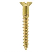 TIMCO Solid Brass Countersunk Woodscrews