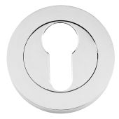 Eclipse 62163 Polished Chrome Euro Profile Escutcheon (Freestyle Range)