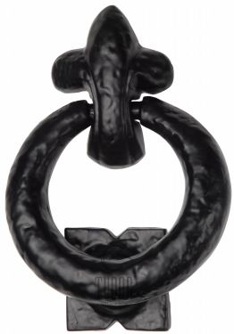 Click Here To Enlarge This Photo Of TC335 M.Marcus The Tudor Collection Ring Knocker Black Iron