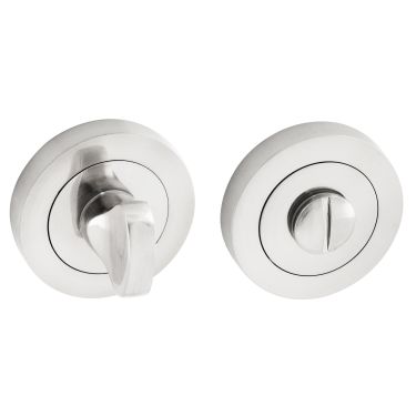 Click Here To Enlarge This Photo Of Eclipse 62491 Satin Chrome Bathroom Turn & Release (Freestyle Range)