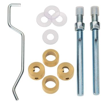 Click Here To Enlarge This Photo Of BBF1019SPVD - Carlisle Brass Eurospec Back to Back Fixing Pack to suit 19mm Pull Handles Satin Brass PVD