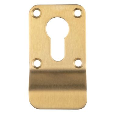 Click Here To Enlarge This Photo Of ECP1000SPVD - Carlisle Brass Eurospec Cylinder Pull (Euro Profile) Satin Brass PVD