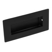 FPH1000MB - Carlisle Brass Eurospec Rectangular Flush Pull 100mm x 50mm Matt Black