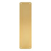 FPP1350SPVD - Carlisle Brass Finger Plate 350 x 75mm - Plain Satin PVD