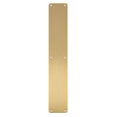 FPP1500SPVD - Carlisle Brass Eurospec Finger Plate 500 x 75mm (Plain) Satin Brass PVD
