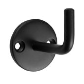 HCH1016MB - Carlisle Brass Eurospec Coat Hook on 32mm Dia Rose Matt Black
