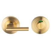 SWT1025-ISPVD - Carlisle Brass Eurospec Large Disabled Turn & Indicator Coin Release Satin Brass PVD