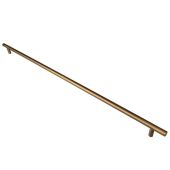 FTD445MAB - Carlisle Brass Fingertip Design 12mm Steel T-Bar Handle (608mm c/c) 668mm Antique Brass