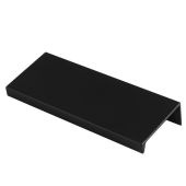 FTD302BMB - Carlisle Brass Fingertip Design 100mm Squared Edge Pull - Matt Black