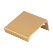 FTD302ASB - Carlisle Brass Fingertip Design 40mm Squared Edge Pull - Satin Brass