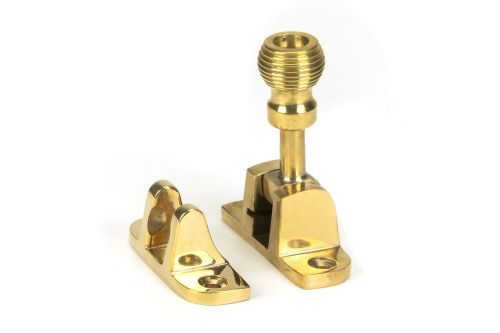 Click Here To Enlarge This Photo Of 45952 From the Anvil Polished Brass Beehive Brighton Fastener (Radiused)