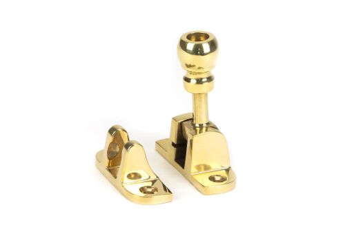 Click Here To Enlarge This Photo Of 45957 From the Anvil Polished Brass Mushroom Brighton Fastener (Radiused)