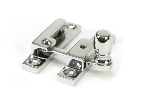 Click Here To Enlarge This Photo Of 45999 From the Anvil Polished Chrome Mushroom Quadrant Fastener - Narrow