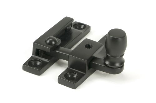 Click Here To Enlarge This Photo Of 46014 From the Anvil Aged Bronze Mushroom Quadrant Fastener - Narrow