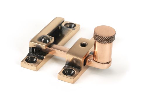 Click Here To Enlarge This Photo Of 46579 From the Anvil Polished Bronze Brompton Quadrant Fastener - Narrow