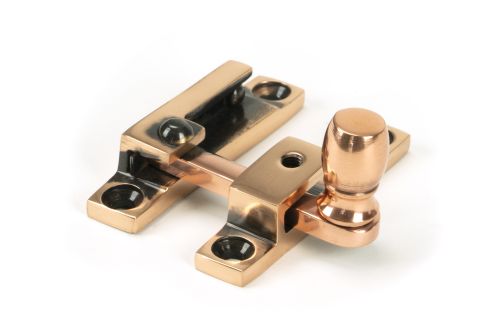 Click Here To Enlarge This Photo Of 46582 From the Anvil Polished Bronze Mushroom Quadrant Fastener - Narrow