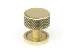 46814 From the Anvil Aged Brass Brompton Cabinet Knob - 25mm (Plain)
