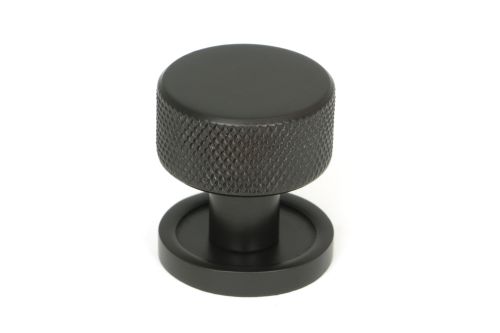 Click Here To Enlarge This Photo Of 46826 From the Anvil Aged Bronze Brompton Cabinet Knob - 25mm (Plain)
