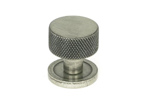 Click Here To Enlarge This Photo Of 46842 From the Anvil Pewter Brompton Cabinet Knob - 25mm (Plain)
