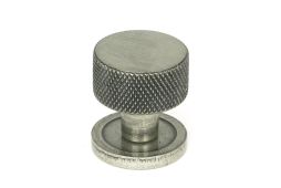 46842 From the Anvil Pewter Brompton Cabinet Knob - 25mm (Plain)