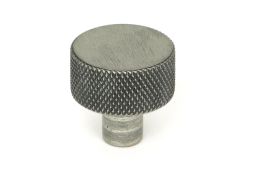 46843 From the Anvil Pewter Brompton Cabinet Knob - 25mm (No rose)