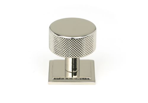 Click Here To Enlarge This Photo Of 46865 From the Anvil Polished Nickel Brompton Cabinet Knob - 32mm (Square)