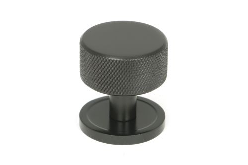Click Here To Enlarge This Photo Of 46866 From the Anvil Aged Bronze Brompton Cabinet Knob - 32mm (Plain)