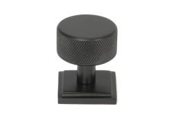 46869 From the Anvil Aged Bronze Brompton Cabinet Knob - 32mm (Square)