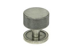 46882 From the Anvil Pewter Brompton Cabinet Knob - 32mm (Plain)