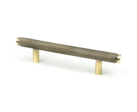 Click Here To Enlarge This Photo Of 46894 From the Anvil Aged Brass Full Brompton Pull Handle - Small 96mm c/c