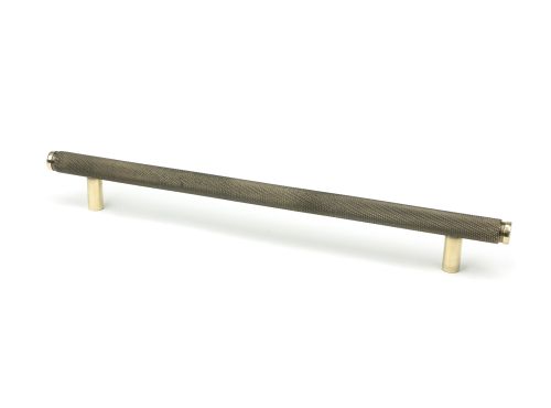 Click Here To Enlarge This Photo Of 46896 From the Anvil Aged Brass Full Brompton Pull Handle - Large 224mm c/c