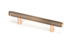 46906 From the Anvil Polished Bronze Full Brompton Pull Handle - Small 96mm c/c