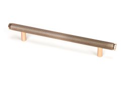 46907 From the Anvil Polished Bronze Full Brompton Pull Handle - Medium 160mm c/c