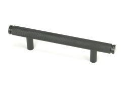 46912 From the Anvil Matt Black Full Brompton Pull Handle - Small 96mm c/c
