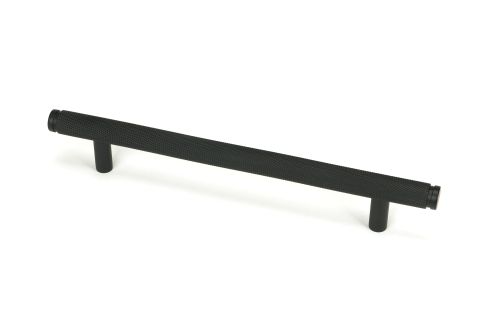 Click Here To Enlarge This Photo Of 46913 From the Anvil Matt Black Full Brompton Pull Handle - Medium 160mm c/c